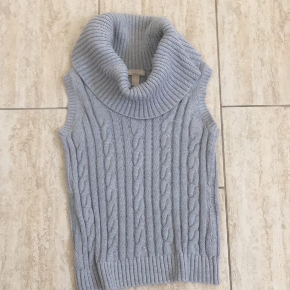 Banana Republic Cowl Neck Gray Sweater